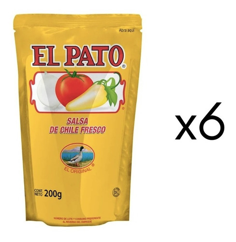 Salsa Pato 200g 6 Piezas