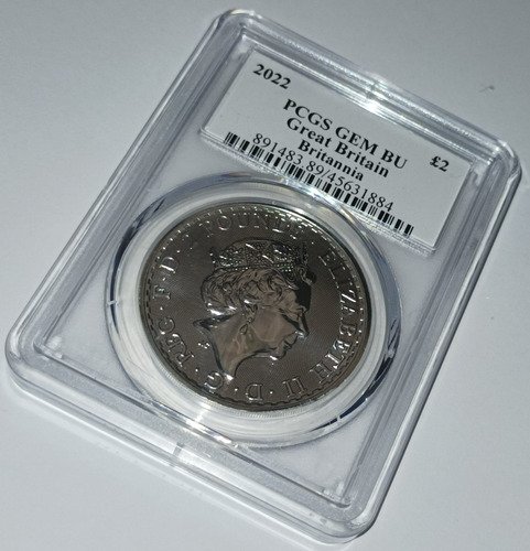 1 Onza Plata Ley .999 Británica, 2022 Conmemorativa (Usado)