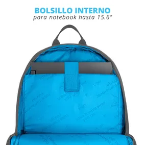 Mochilas Escolares Adolescentes Deportivas Reforzadas Hombre Color Gris EM06