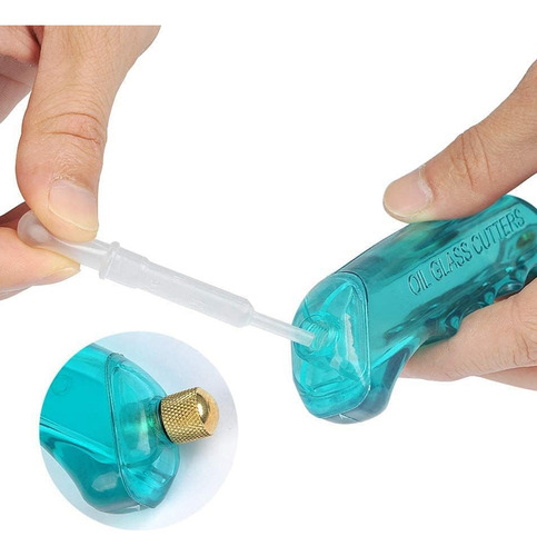 El Kit De Herramientas Para Cortar Vidrio Incluye Un Cortado