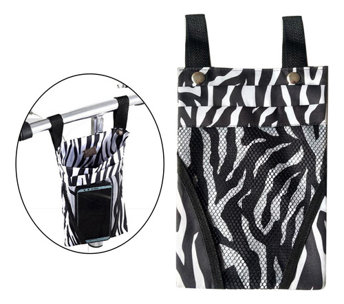 3 Bolsa De Manillar Para Scooter De Bicicleta Soporte Raya