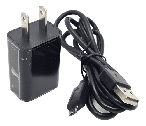 Cargador De Pared Para M4 Cable Micro Usb 5v 1a Negro