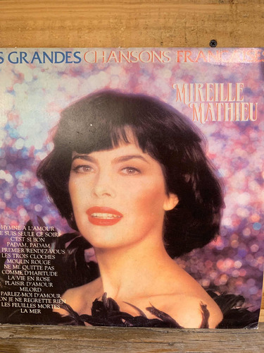 Lp Mireille Matheu Les Grandes Chansons Francaises Vinilo