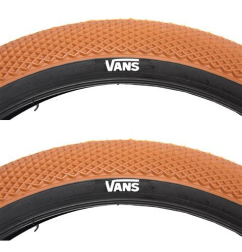 Par Llantas Vans Bmx Freestyle Cult R20 X 2.4 110psi Gum