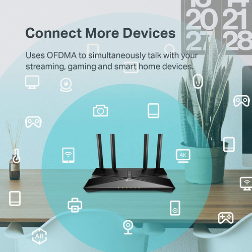 Router Wifi 6 Tp-link Archer Ax10 802.11ax Con 4 Puertos Lan