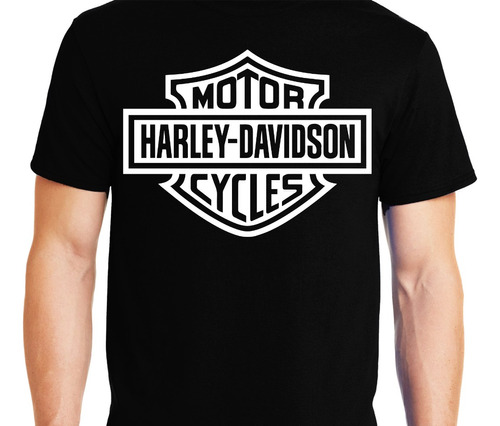 Harley Davidson - Motocicletas - Vector - Polera