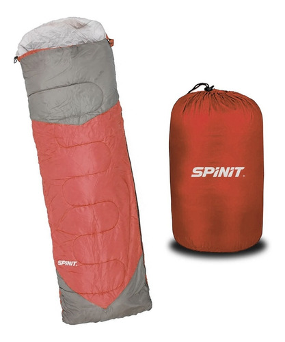 Bolsa De Dormir Spinit Freestyle Camping Trekking -0°c Color Rojo