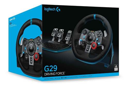 Imagen 4 de 10 de Simulador Logitech G29 Force Feedback Pedales Ps5 Ps4 Ps3 Pc
