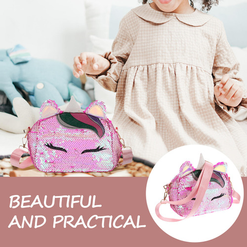 Bolsos Pequeños Con Forma De Unicornio Con Orejas De Lenteju