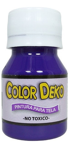 Pintura Para Tela Color Violeta - Deko X2 Unids
