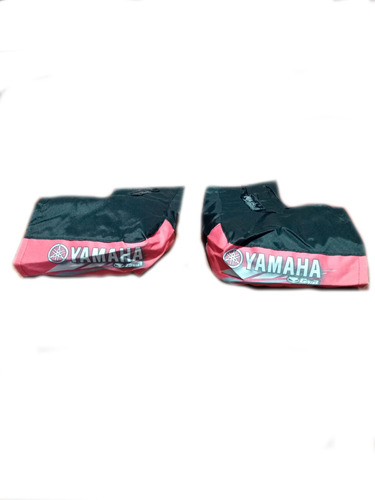Cubre Manos Yamaha Rojo Impermeable Invierno Lluvia Frio Fas