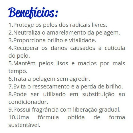Imagem 3 de 3 de Máscara Pet Vitale Blueberry 1 Kg Emporiopet
