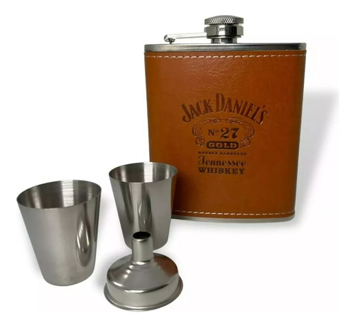Licorera Jack Daniel´s De Bolsillo Whisky Licor Vodka