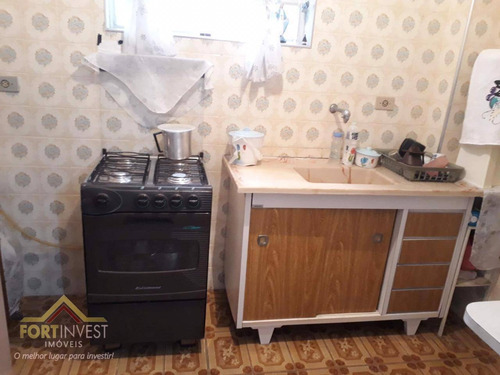 Imagem 4 de 12 de Kitnet Com 1 Dormitório À Venda, 32 M² Por R$ 140.000,00 - Boqueirão - Praia Grande/sp - Kn0139