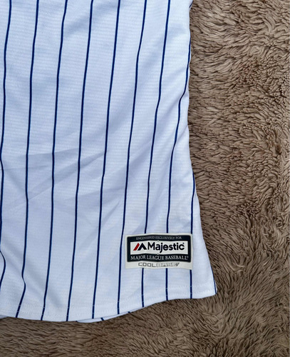 Jersey De Dama Mlb Majestic Coolbase Chicago Cubs Talla Xxl (Usado)