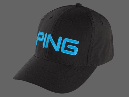 Gorra Golf Ping Light Ajustable Negro-azul
