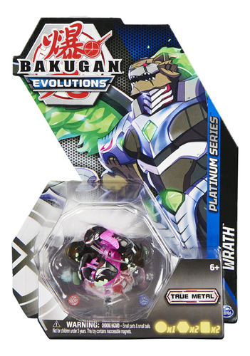 Bakugan Evolutions, Wrath, Platinum Series True Metal Bakuga