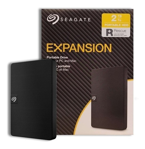 Disco Duro 2tb Hdd Externo Expansion Seagate, Usb 3.0