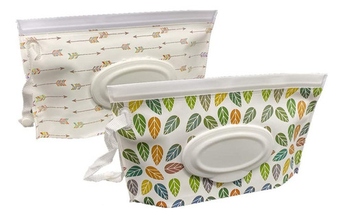 Juego De Bolsas Portátiles Para Toallitas Húmedas, Paquete D