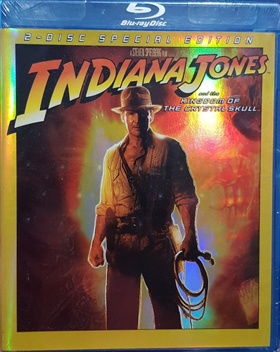 Bluray Original Indiana Jones & Kingdom Of The Crystal Skull