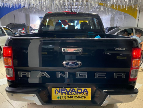 Imagem 5 de 15 de Ford Ranger 2021 3.2 Diesel Xlt Cabine Dupla 4x4 Preta