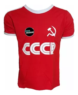 Remera Algodón Cccp Urss Rusia