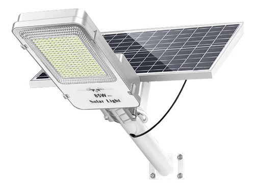 Lampara Solar Para Alumbrado Exterior 85w Luz Blanca Ip65