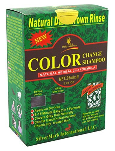 Deity Champ Cambio De Color Kit Natural Herbal 2n1 Marrn Osc