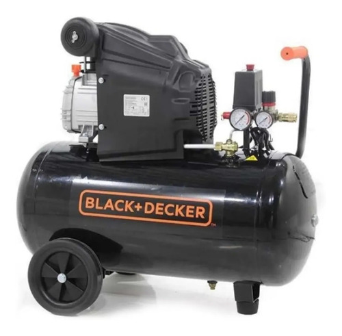 Compresor De Aire 50 Litros Black Decker 2hp Con Accesorios