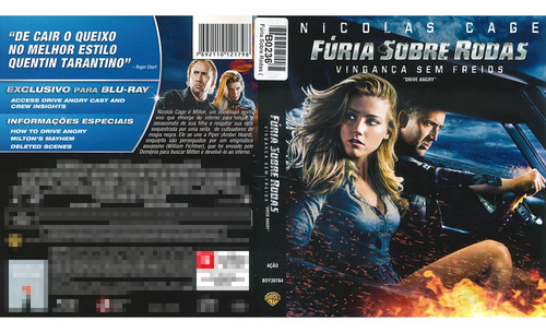 Blu-ray Fúria Sobre Rodas Vingança Sem Freios Usado