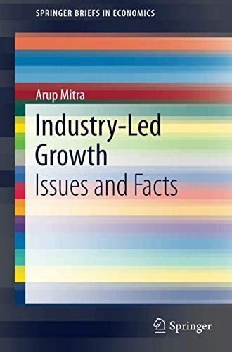 Libro: Industry-led Growth: Issues And Facts (springerbriefs