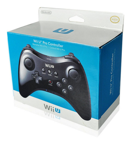 Imagen 1 de 2 de Game Pad Para Wii U Pro Controller Bluethoo Original (nuevo)