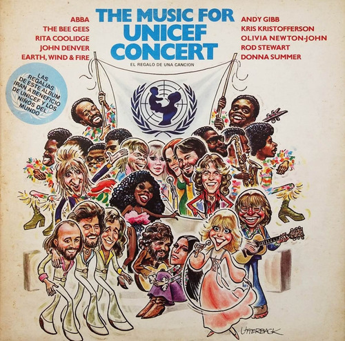 The Music For Unicef - Abba - Bee Gees - Donna 1  Lp 