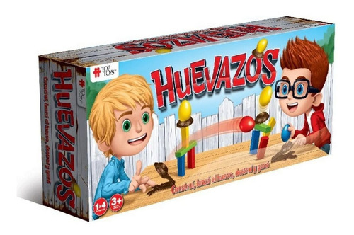 Huevazos Juego De Mesa Para Niños Original Top Toys 