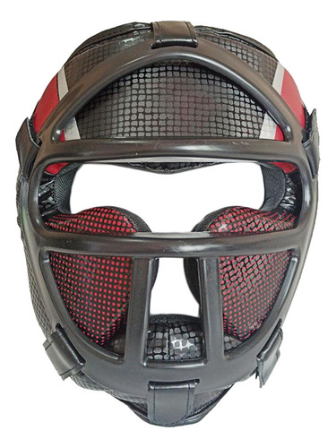 Casco De Karate Muay Thai Para Niños Y Adultos, Rojo L