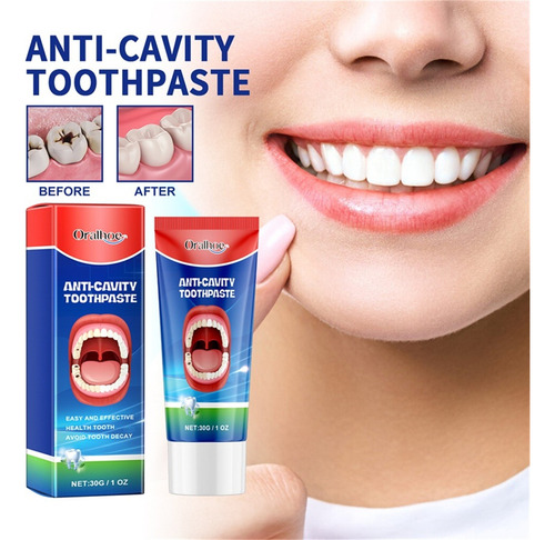 Eu Repara A Cárie, Branqueia Os Dentes, Combate A Cárie Bact
