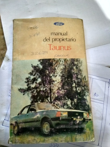 Manual Del Dueño Ford Taunus Ghia Y L