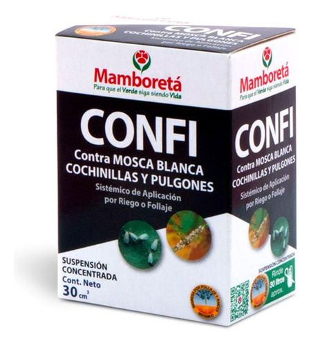 Mamboreta Confi 30cc Mosca Blanca Pulgones Cochinilla Trips