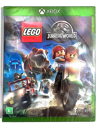 Jogo Lego Jurassic World Xbox One Lacrado.