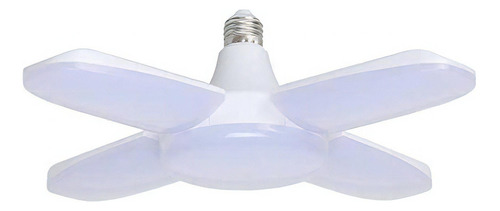 Lâmpada Led Hélice Articulada 60w Branco E27 Lampada Bivol Cor Da Luz Branco-frio Voltagem 85-265v (bivolt