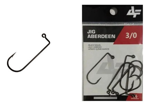 Anzol Jig Aberdeen Albatroz 3/0 P/ Jig Head - Cartela C/ 6un