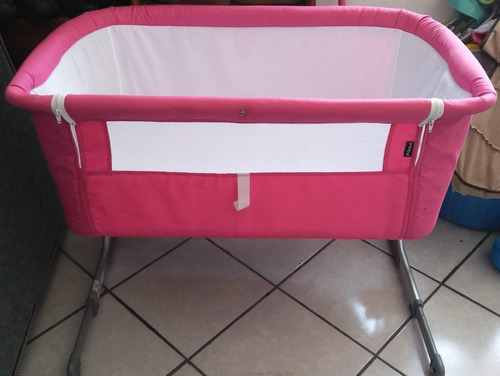 Cuna Colecho Prinsel Rosa Antireflujo (Usado)