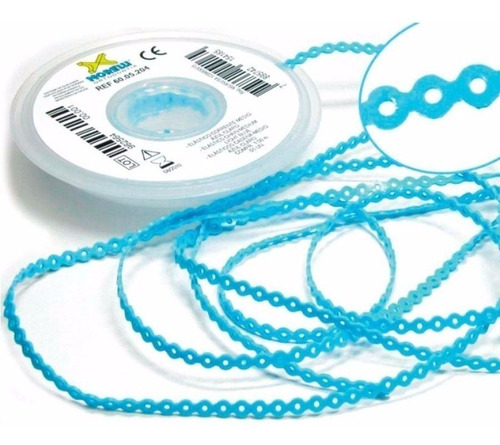 Kit 10 Liguinhas De Aparelho Ortodontico Corrente Trançada