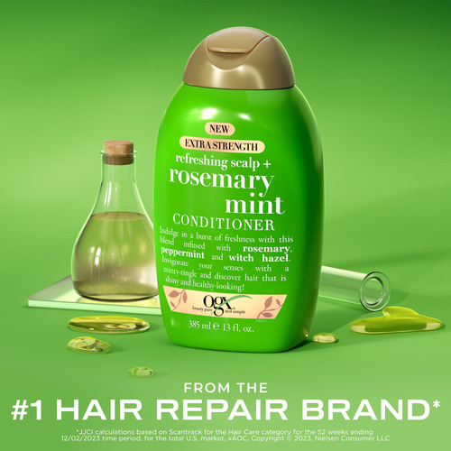 Condicionador Ogx Extra Strength Refreshing Scalp + Rosemary