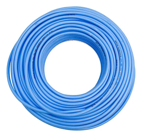 Cable Unipolar Flexible Neutroluz 4 Mm2 100 M En Rollo Celeste