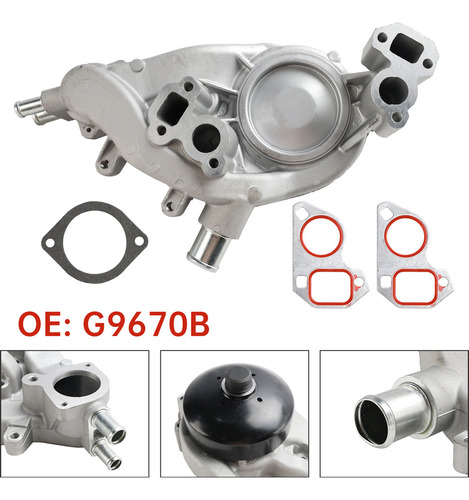 Bomba De Agua For Chevrolet Vortec 4.8l 5.3l 6.0l 07-19