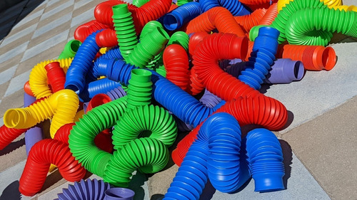 Imagen 6 de 6 de Pop Tubes Sensoriales X3 Antiestres Tuvos Sensoriales Flups