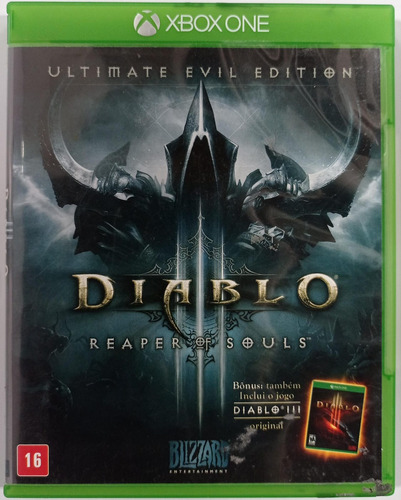 Diablo 3 Reaper Of Souls Jogo Xbox One Físico Usado (Usado)
