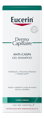 Eucerin Dermocapillaire Shampoo Anticaspa Gel 250ml