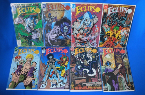 Lote Comics Eclipso Dc Comics Ingles (Usado)